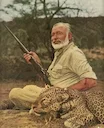 Ernest Hemingway and the Leopard Photo: A Story of Myth.

One of the most iconic images of Ernest Hemingway shows the famed American author standing triumphantly beside t
