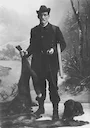 A staged hunter photo taken at a studio in 1909.
In the beginning of 19 century, professional studio photography was not just popular—it was the definitive way to preser A staged hunter photo taken at a studio in 1909.
In the beginning of 19 century, professional studio photography was not just popular—it was the definitive way to preser