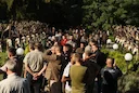 Trophy presentation at the governmental forest company in Somogy county , Hungary . The  185 red stags were hunted in the rut ,in September- beginning of October 2023. 
P