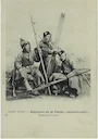 Lower Ranks of the Bear-Hunting Detachment of the Life-Guards Izmailovsky Regiment. No. 45. Postcard from the series "The Russian Army." 1910s. Size: 14 × 9 cm.

Military
