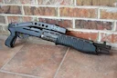 The SPAS-12 was designed to function primarily in semi-automatic mode, with the pump-action mode used to reliably fire low-pressure ammunition such as tear gas rounds or 