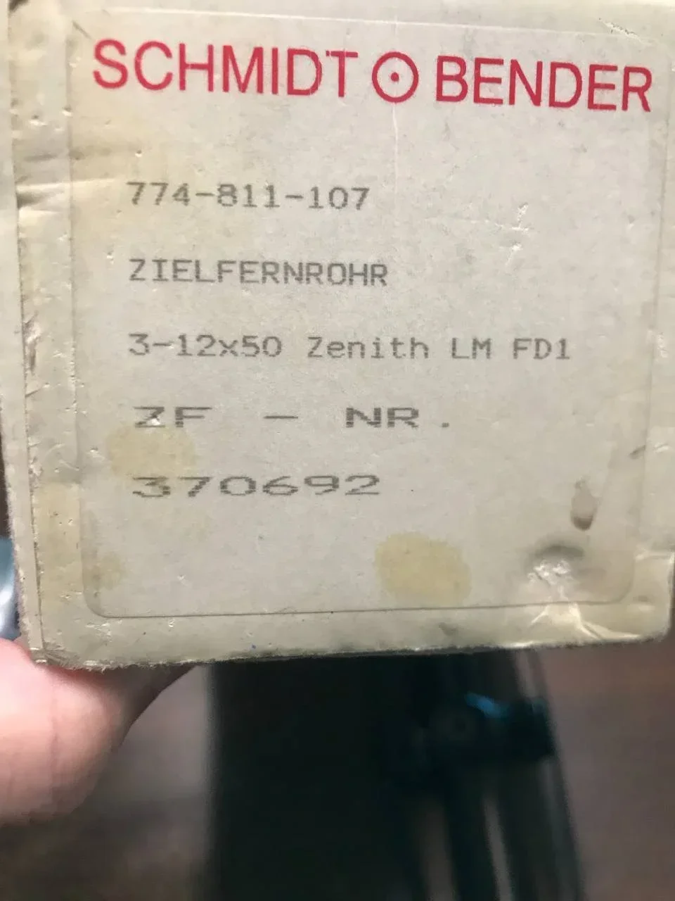 Schmidt & Bender Zenith 3-12x50 Scope Review