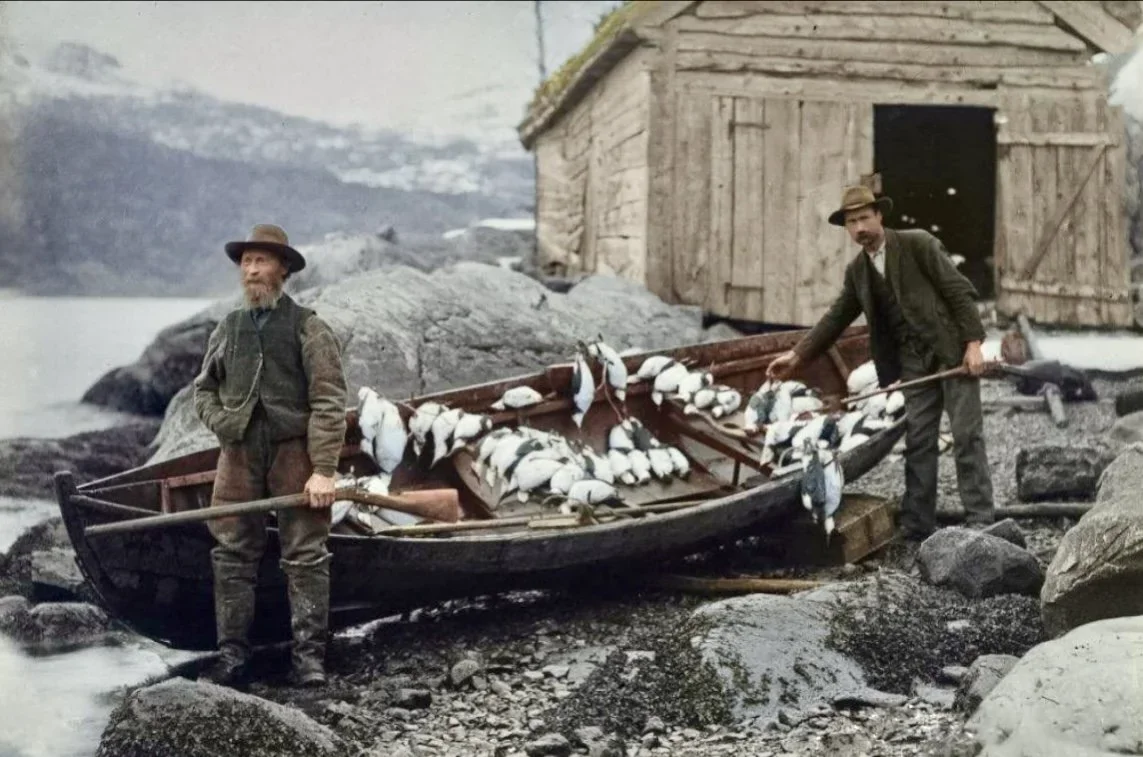 Hunters and their prey. Norway, 1912-1920