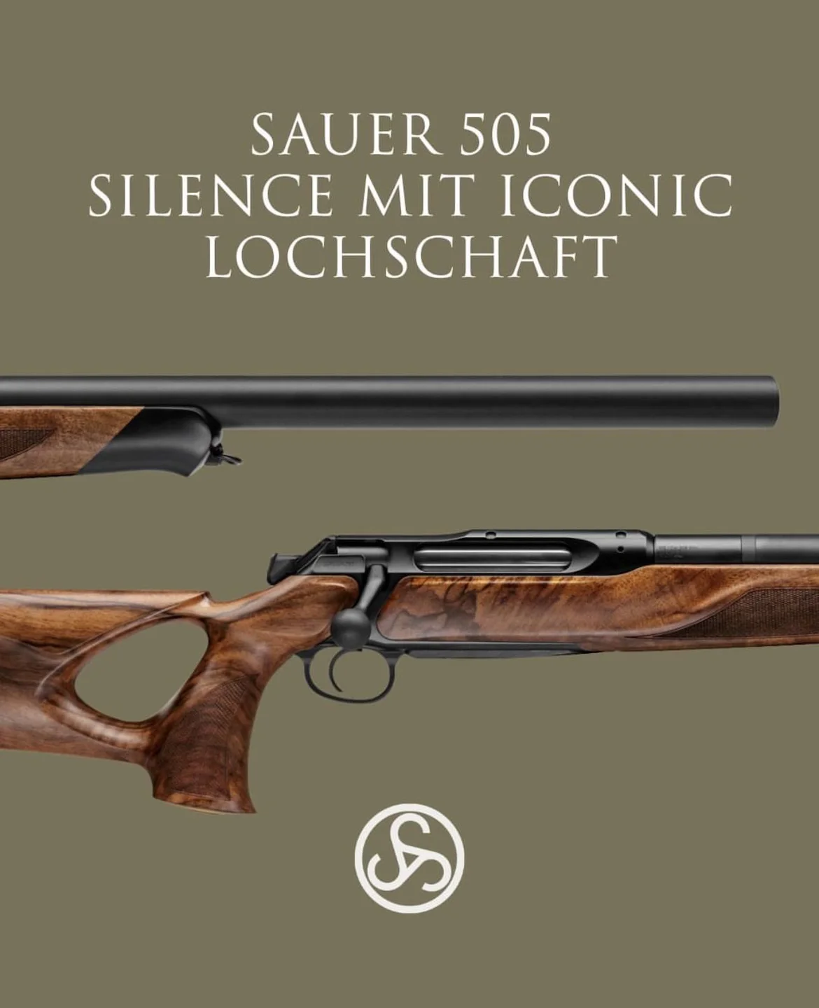 Sauer 505 Silence Iconic Lochschaft Review | Specs, Price, Calibers, Ballistics, Accuracy Sauer 505 Silence Iconic Lochschaft Review | Specs, Price, Calibers, Ballistics, Accuracy