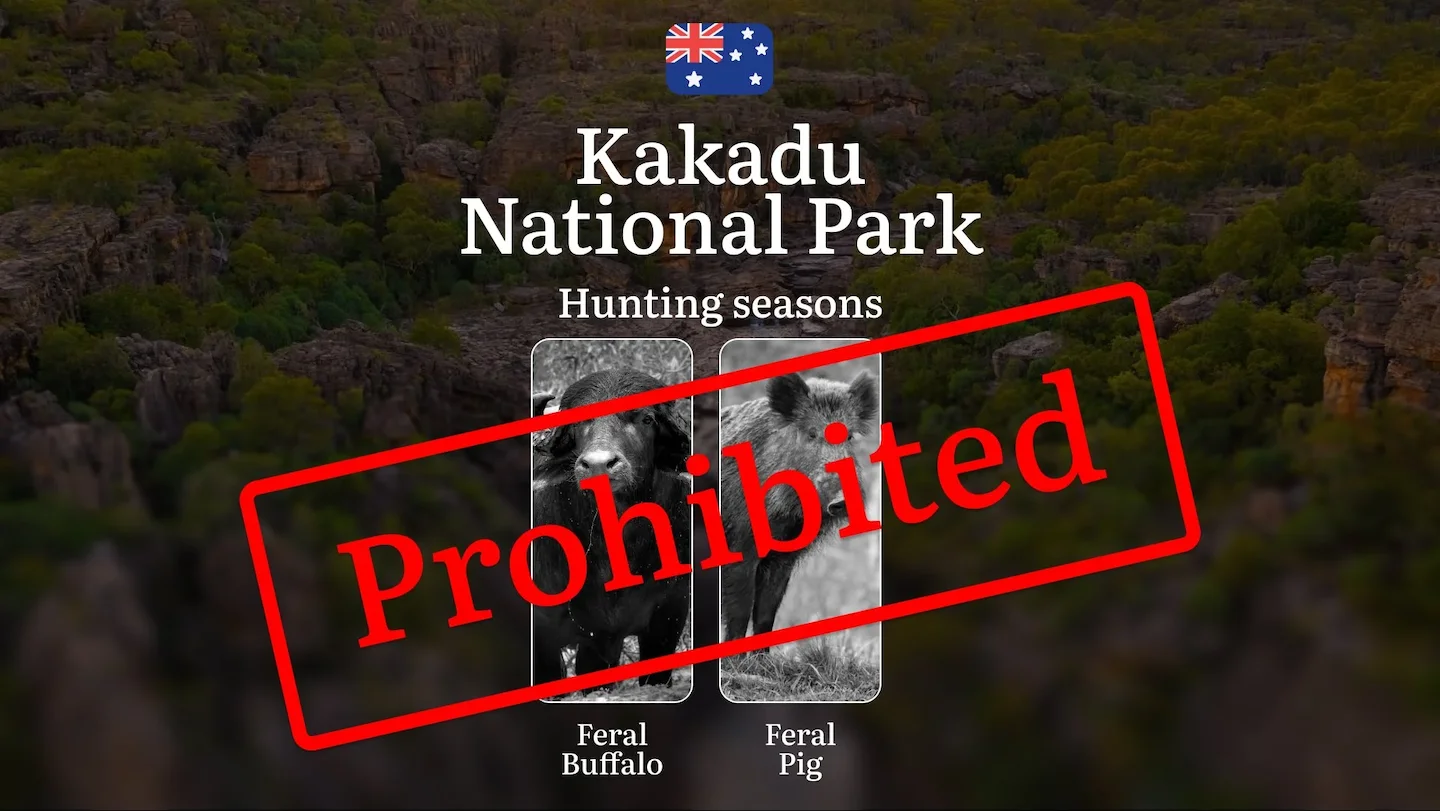 Tracking the Wild Rhythms: Hunting Calendar, Seasons and Wildlife Access in Kakadu National Park