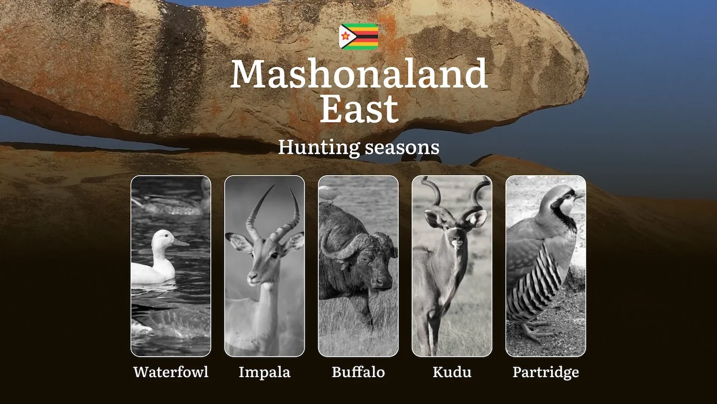 Zimbabwe's MASHONALAND EAST: Hunting Seasons, Permits and Rules for Successful Hunting, Penalties for Violating Hunting…