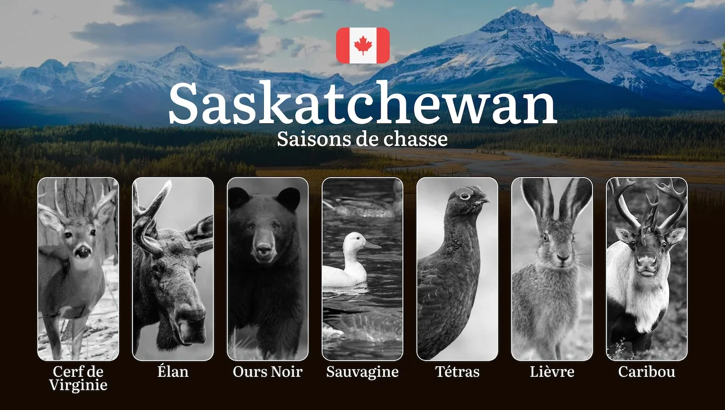 Les Périodes de Chasse en SASKATCHEWAN (Canada): Découvrez les Saisons Clés, Maîtrisez les Règles et Profitez des Meille…