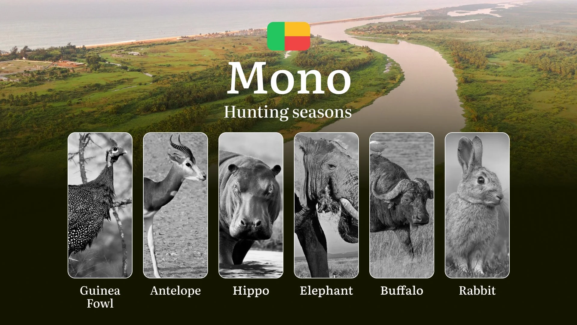Hunting Seasons in Benin,  MONO Region: Timing and Dates, Restrictions, Bans, and Protected Species, Tactics Based on Seasons
