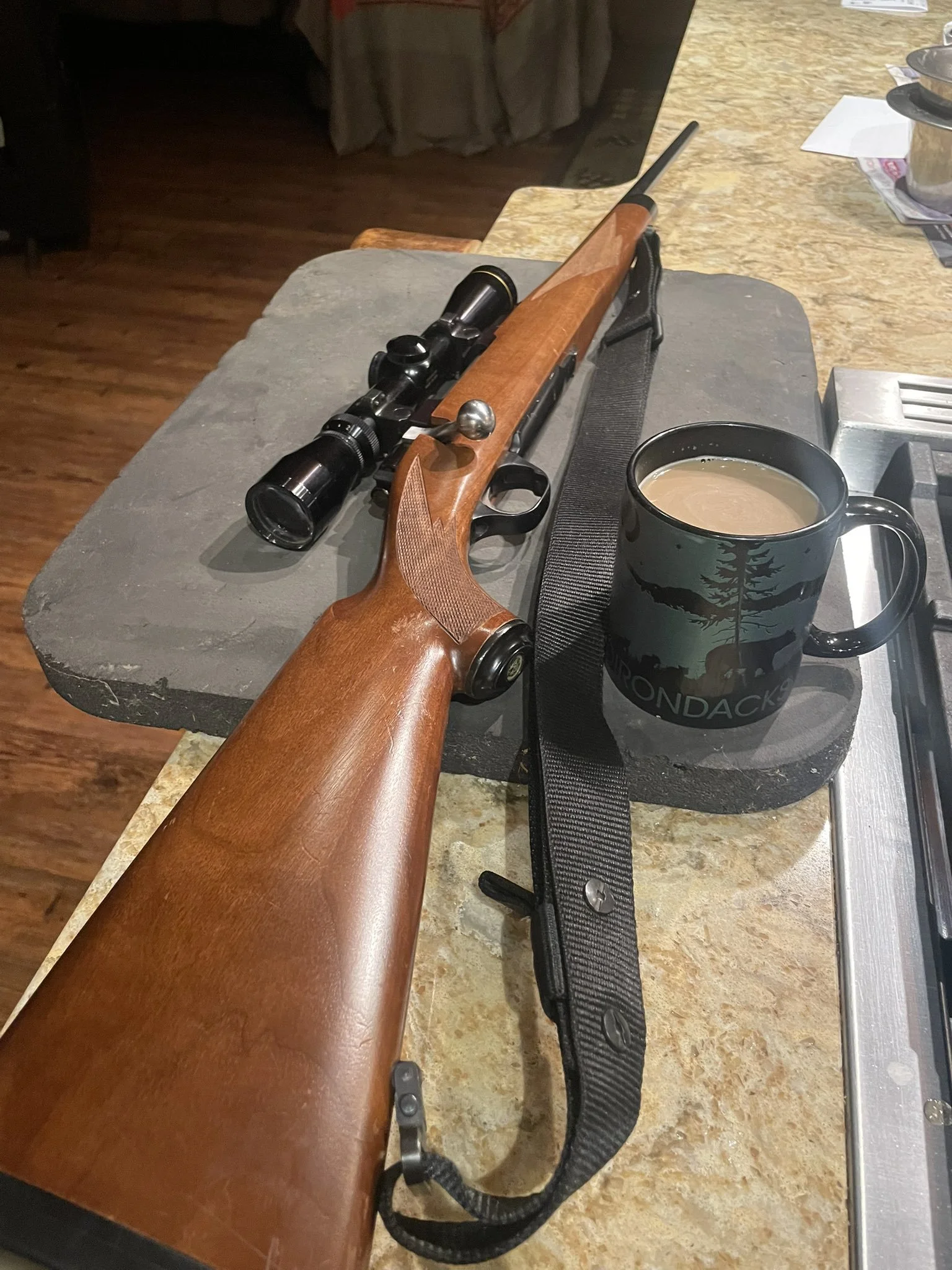 It a beautiful morning here in Colorado join me in having a grand coffee ☕️ getting ready for today trips hunting 🦌🦌🦌💕✅