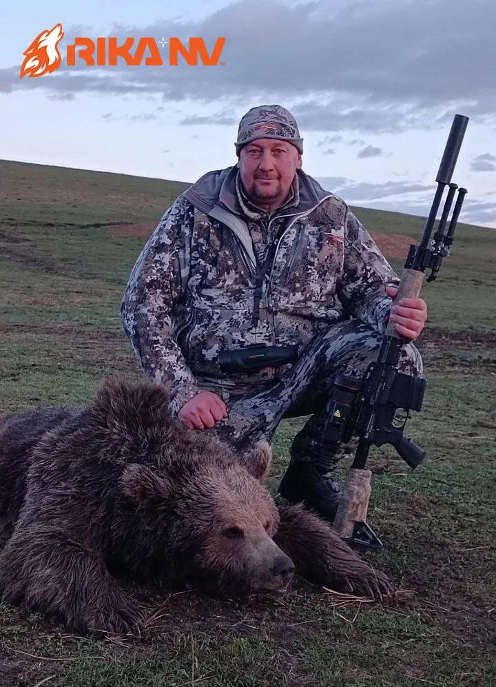Right now Ivan Klipatsky is in the Karachay-Cherkess Republic, where he had a successful bear hunt in the mountains at night! ⛰🐻
Thanks to the competent organization of