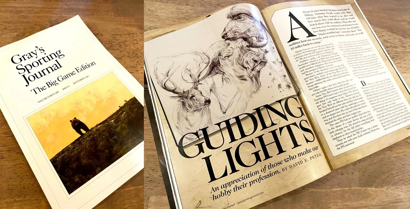 Gray's Sporting Journal
Gray's Sporting Journal is a magazine dedicated to the pursuit of outdoor recreation, with an emphasis on hunting and fishing.
Gray's Sporting J