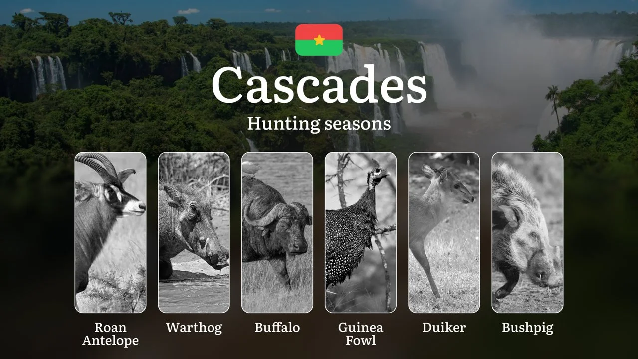 Hunting Seasons in CASCADES Region of Burkina Faso: Key Hunting Periods, General Hunting Rules, Legal Restrictions,  Lic…