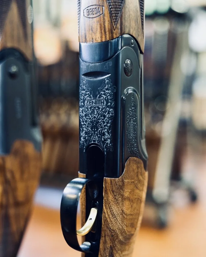 Breda Zenith L Black Shotgun Review: Light Engraving, Pure