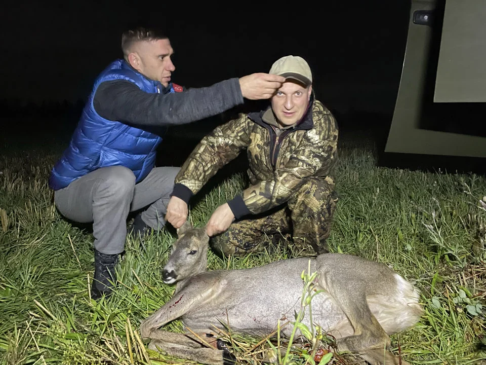 My traditional hunting in Lavniki.
