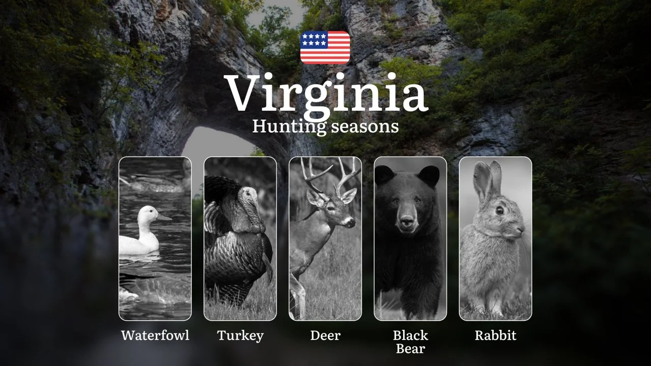 Hunting Seasons in Virginia, USA: Hunting Periods, Open and Close Dates, Licenses, Rules and Restrictions