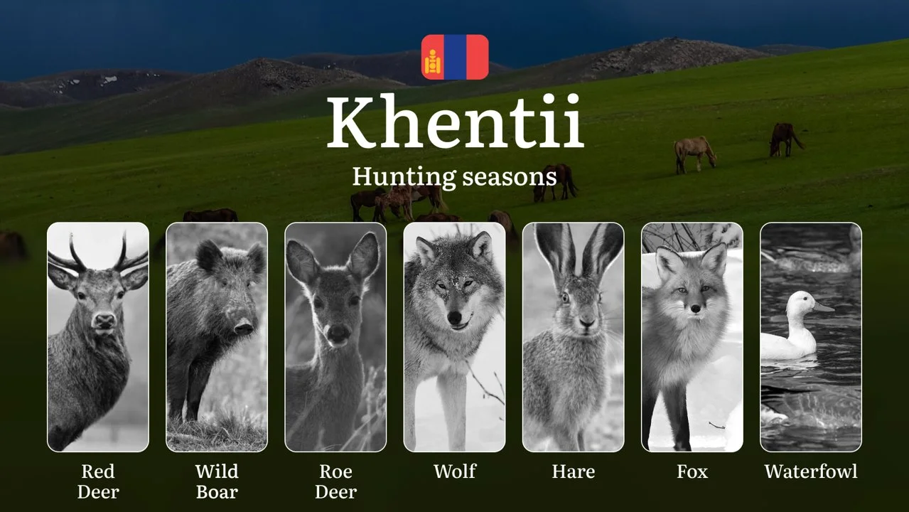 Hunting Dates in Khentii Province: Seasonality of Hunting, Timing and Regulations, Hunting Permits, Restrictions and Pro…