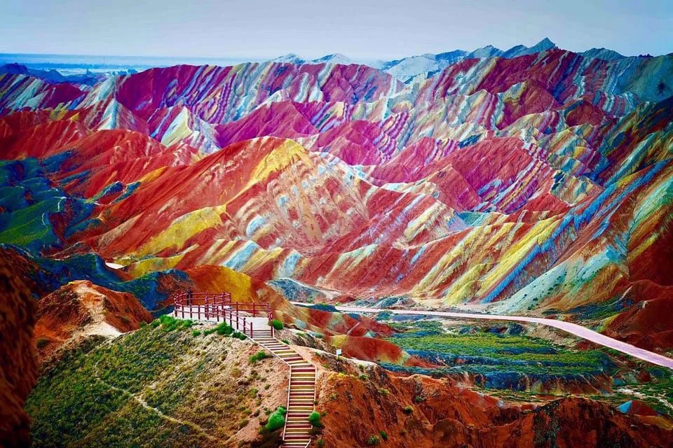 Zhangye Danxia Geopark, China