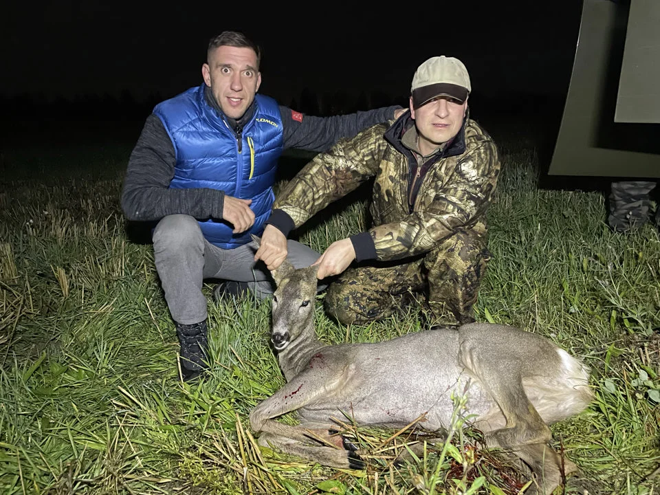 My traditional hunting in Lavniki.
