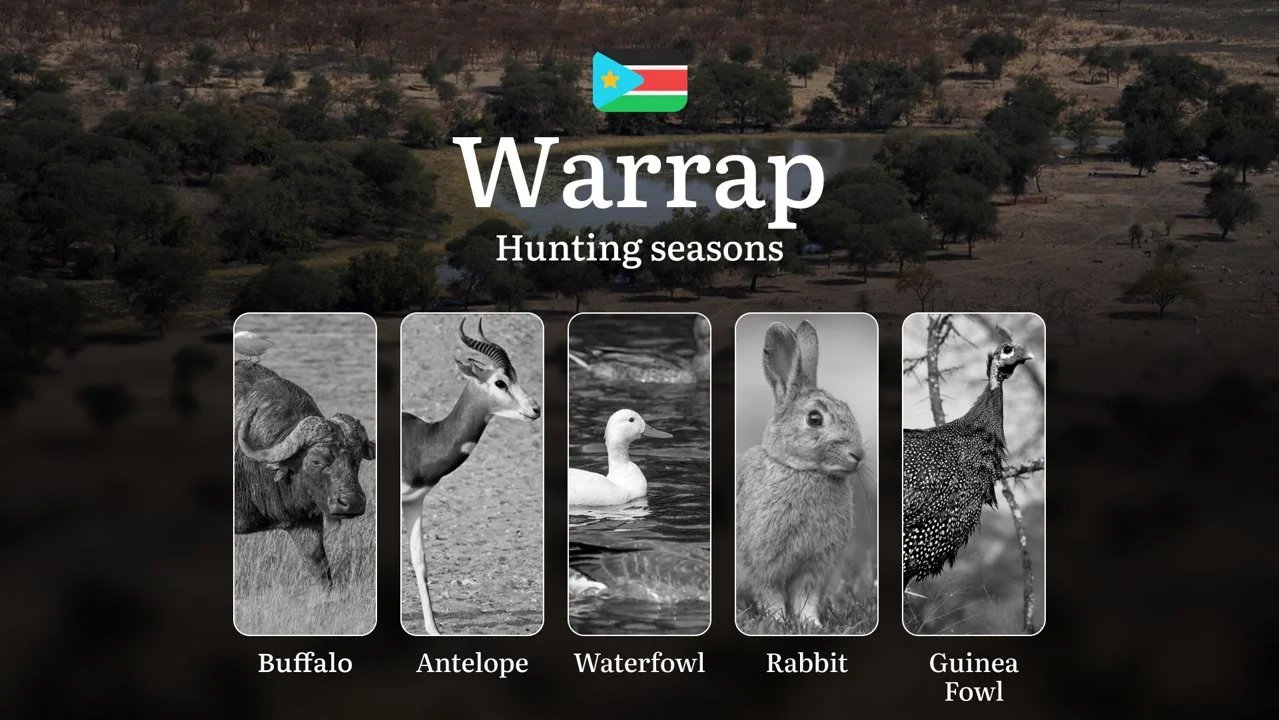 Hunting Dates in Warrap (South Sudan): Game Seasons and Animal Movements, Licensing and Application Steps, Legal Restric…
