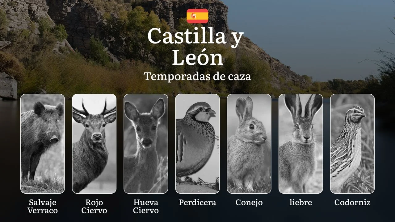 Caza en CASTILLA Y LEÓN: Temporadas y períodos de caza, Normativas y Licencias – Planificación y Legal para el Cazador
Castilla y León es uno de los territorios cinegéti